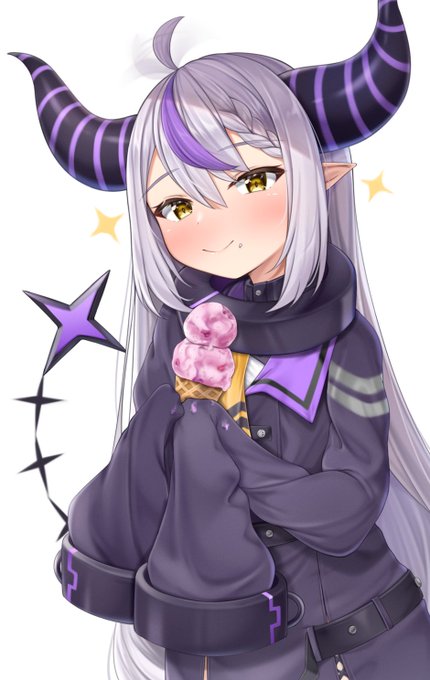 アイス買ってあげると言ったらついてきそう

#Laplus_Artdesu 