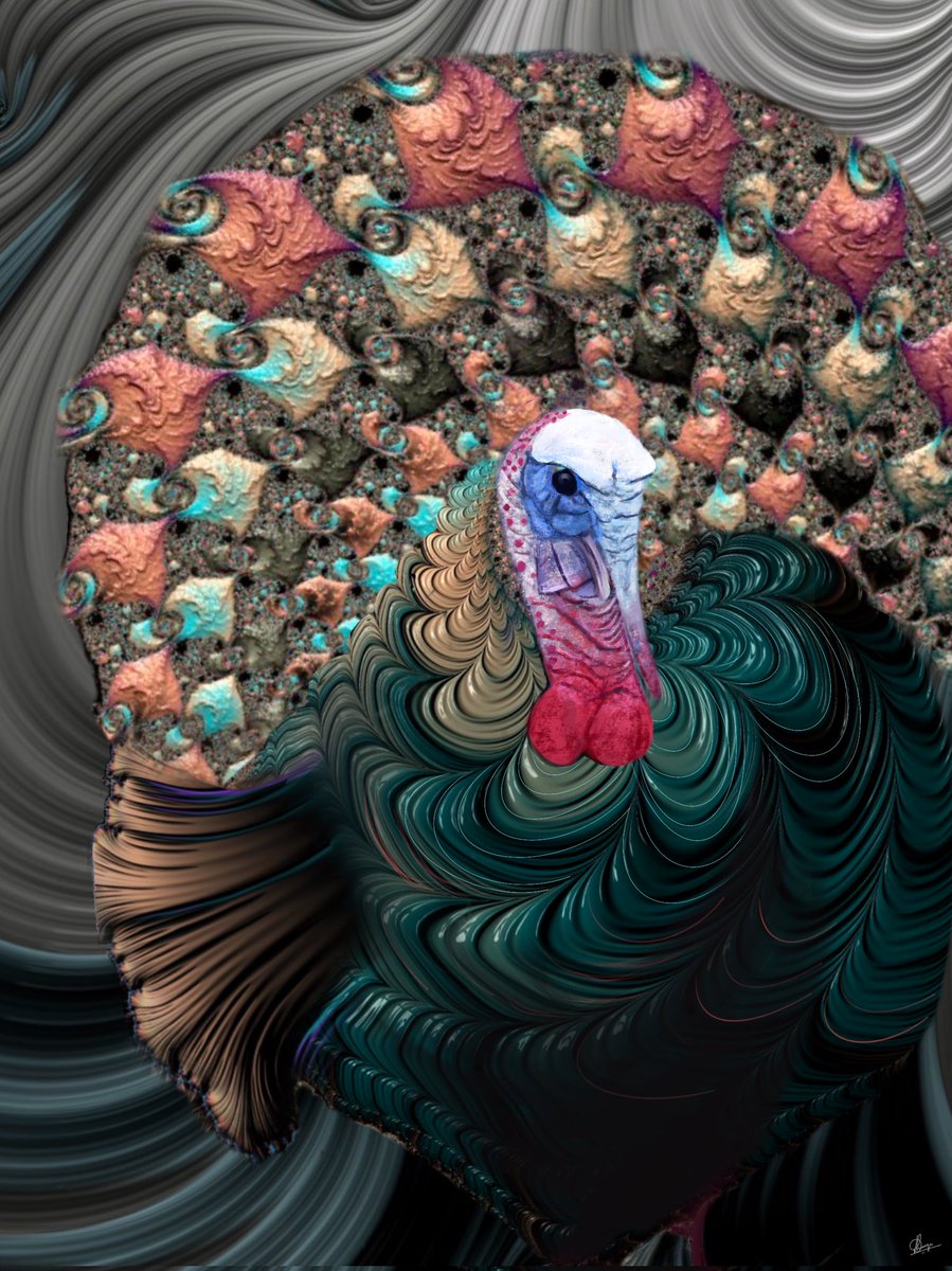 Dear #NFTCommunity  listed a new painting, "Fractal art series Birds #8 Ocellated Turkey"  @withFND These paintings are my interpretation of how generative art is in sync with natural patterns around us.
foundation.app/@DArt2021/~/11…