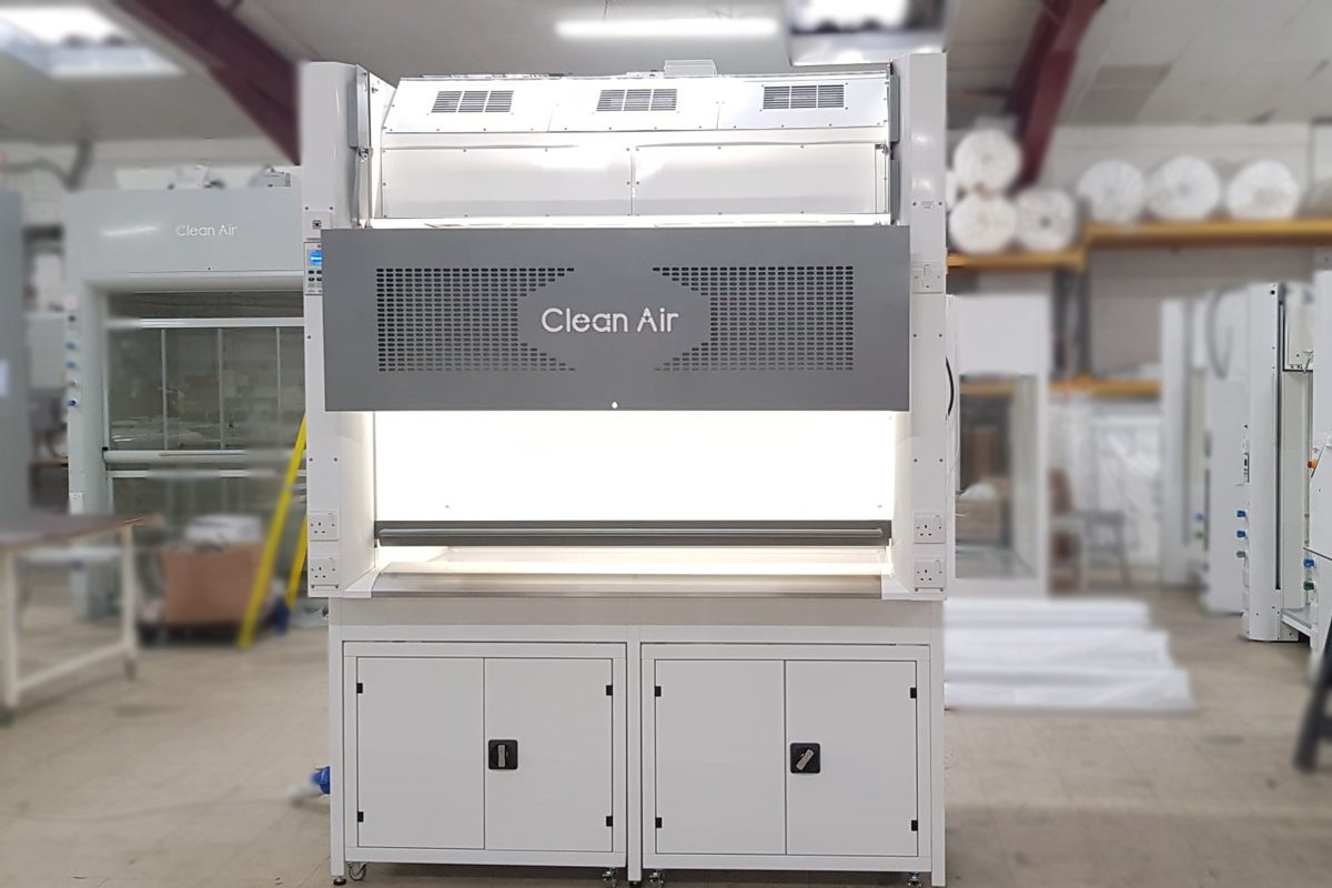 Cleanairltd's tweet image. These #Recirculation #FumeCupboards are for a #pharma co. They use #filter technology to remove contaminating fumes &amp;amp; particles. Ideal for labs where fitting externally vented #ExtractSystems can be problematic. Contact us for your project bit.ly/Calcall

#LabSafety