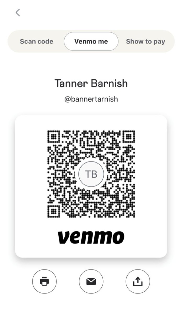 bannertarnish's tweet photo. @Venmo #VenmoMe 🤞🏻🤞🏻 https://t.co/ZbOnOusdi6