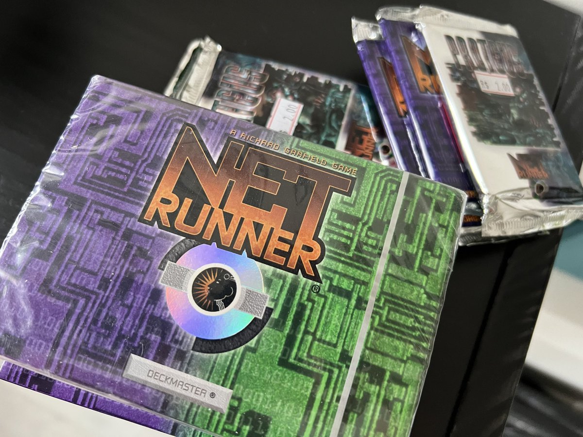 Ready for a 2 player #Netrunner sealed this weekend