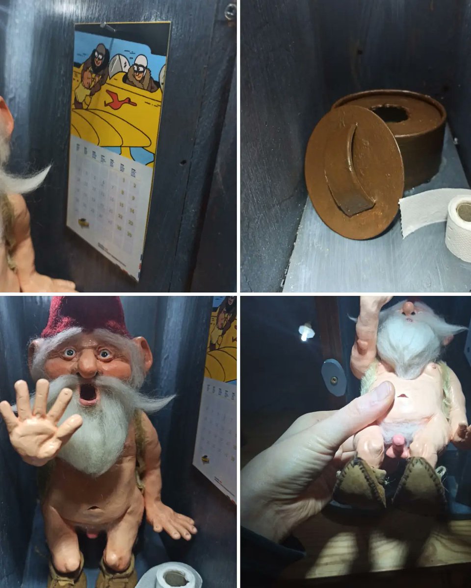 Smads10's tweet photo. I can't believe I spent days to make this gnome. 😂 #Christmas #joulu #joulukoristeet #diy #sculpture #art #sculptor #craft #polymerclay https://t.co/QGtL0Lh3eX
