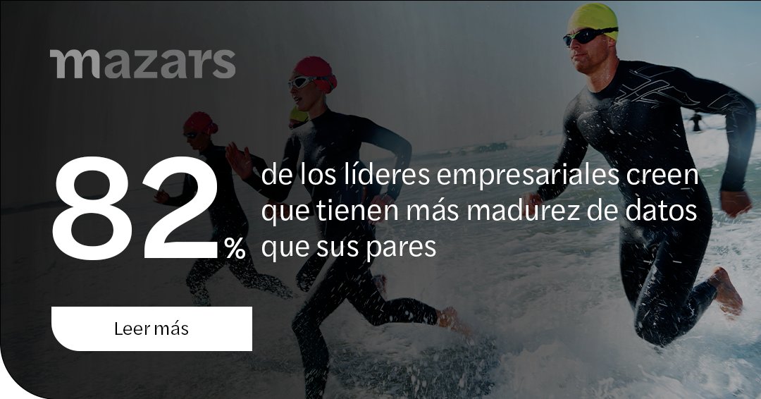 forvismazarsve's tweet photo. #TheDataRace La mayoría de las empresas piensan que tienen un índice de madurez de datos mayor a la de sus competidores, aún cuando no cumplen con las mejores prácticas. ¿Está su negocio tan adelantado como cree? Lea más de nuestro estudio con @DataGalaxy https://t.co/BYArwET69F https://t.co/kGnR7VKWmx
