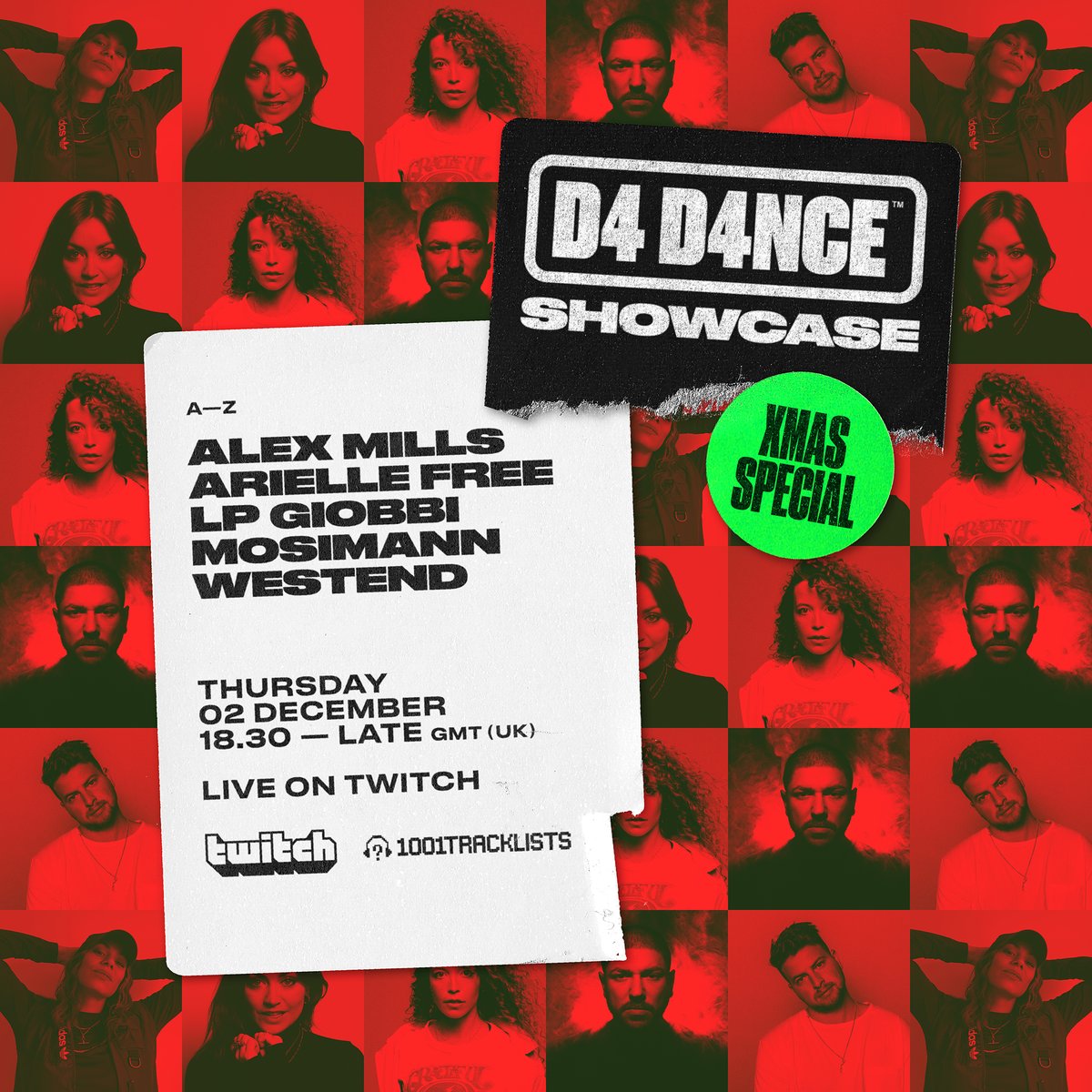 1001TLtv's tweet photo. 🚨 This Thursday we've teamed up with @D4D4NCE to bring you a special LIVE stream from @DefectedRecords HQ! Tune in at 18:30 GMT for loads of IDs and holiday joy from @BlameAlexMills @ariellefree @LPGiobbi @mosimannoff @itsthewestend 🎁
#DefectedRecords #D4D4NCE #1001Tracklists https://t.co/K34gljqFHU