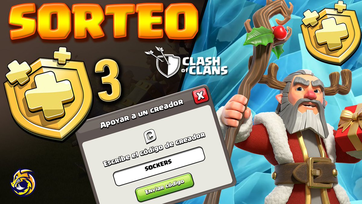 ⭐️NUEVA SKIN DEL CENTINELA NAVIDEÑO⭐️
👉SORTEO 3 PASES DE ORO!!!
⏩CODIGO SOCKERS⏪
📺youtu.be/uxpoh-d7PoA

REQUISITOS:

📌RT🔄 Y LIKE❤️
📌Etiqueta a 2 amigos
📌SEGUIRME A MI y seguir a <a href="/NCAManu/">Manu|LB🦁💜</a> y <a href="/PadmeGT/">Pad</a> 

🍀Ganadores Viernes dia 3
