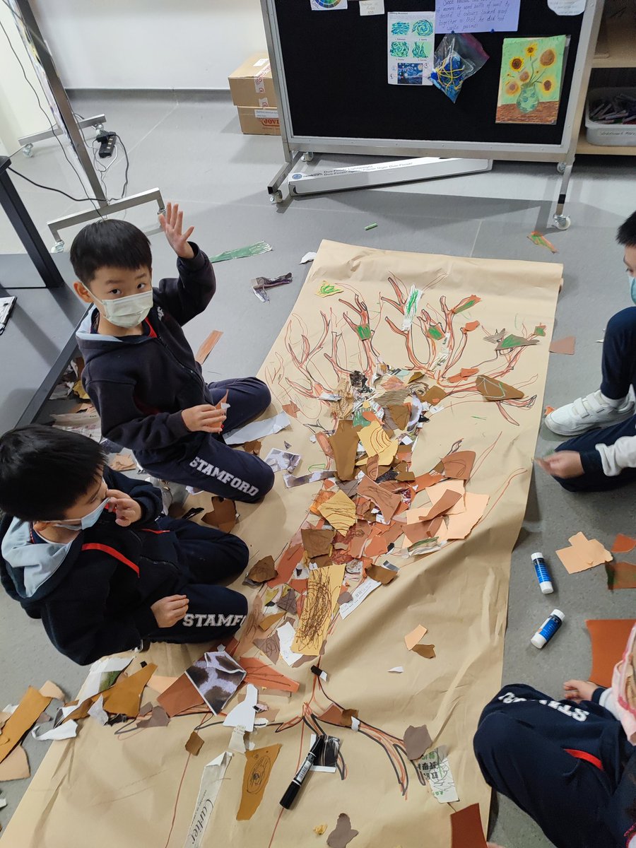 One of my favourite days at Stamford each year is American Thanksgiving. This year, my grade 1s and 3s helped create this tree for faculty to share what they are most grateful for #cognitaway #stamfordhk
