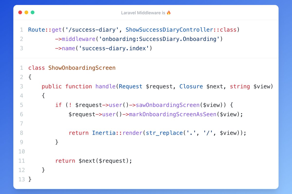 You can pass parameters to Laravel middleware classes