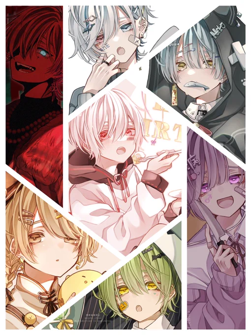#今月描いた絵を晒そう 
先月忙しすぎて忘れてたし今月2枚は草
下手くそになりそうだァ 