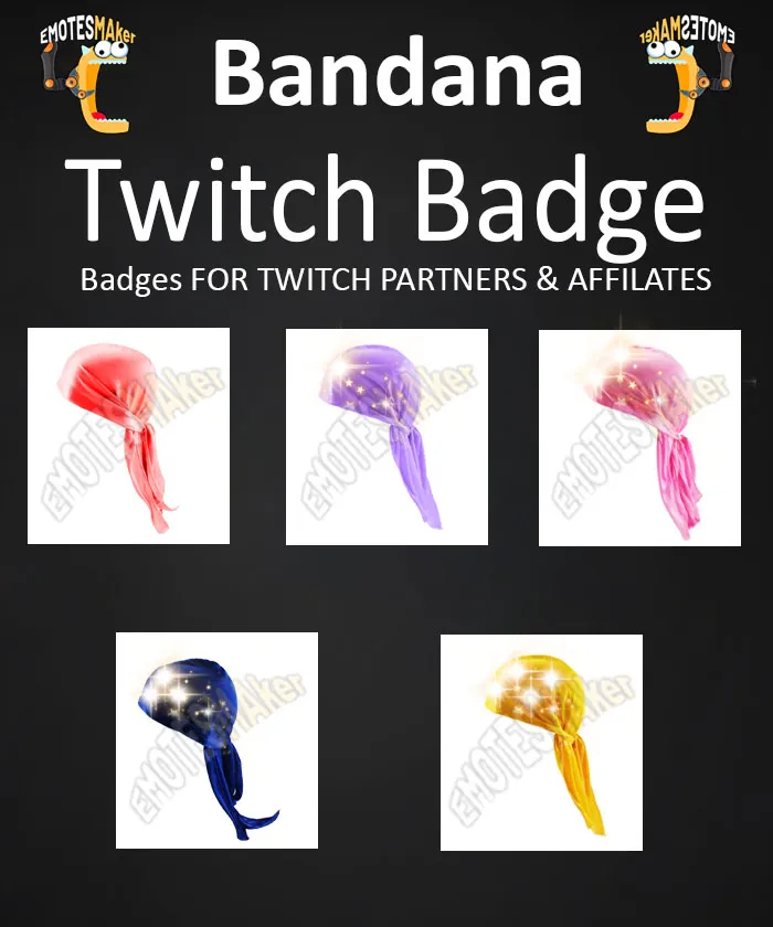 emotes_maker's tweet photo. Bandana twitch sub badge
https://t.co/Y2Re9CMj2D https://t.co/FImWl4lhui