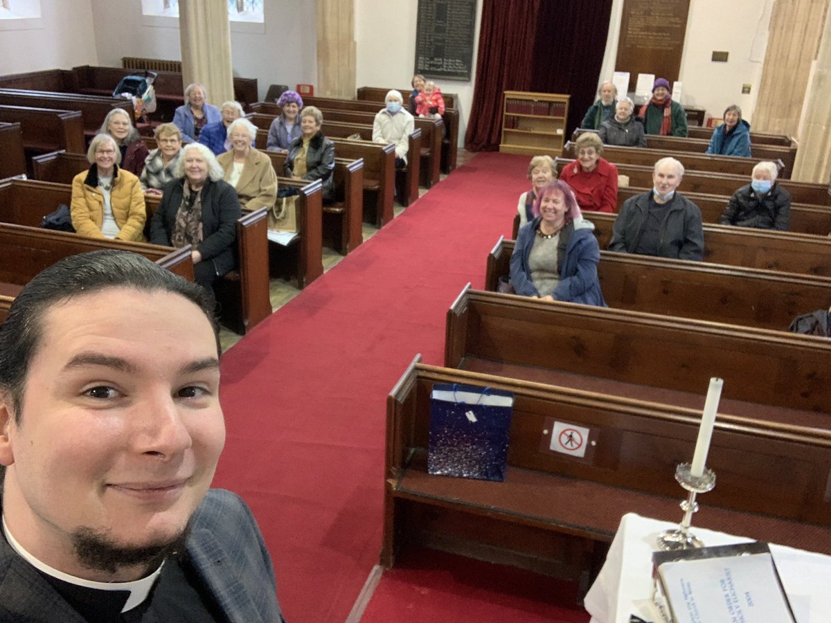 Really good to be with the @magormin Mothers Union this morning to talk about my time with <a href="/HolywellCom/">Holywell Community</a> (masks just removed for the photo)