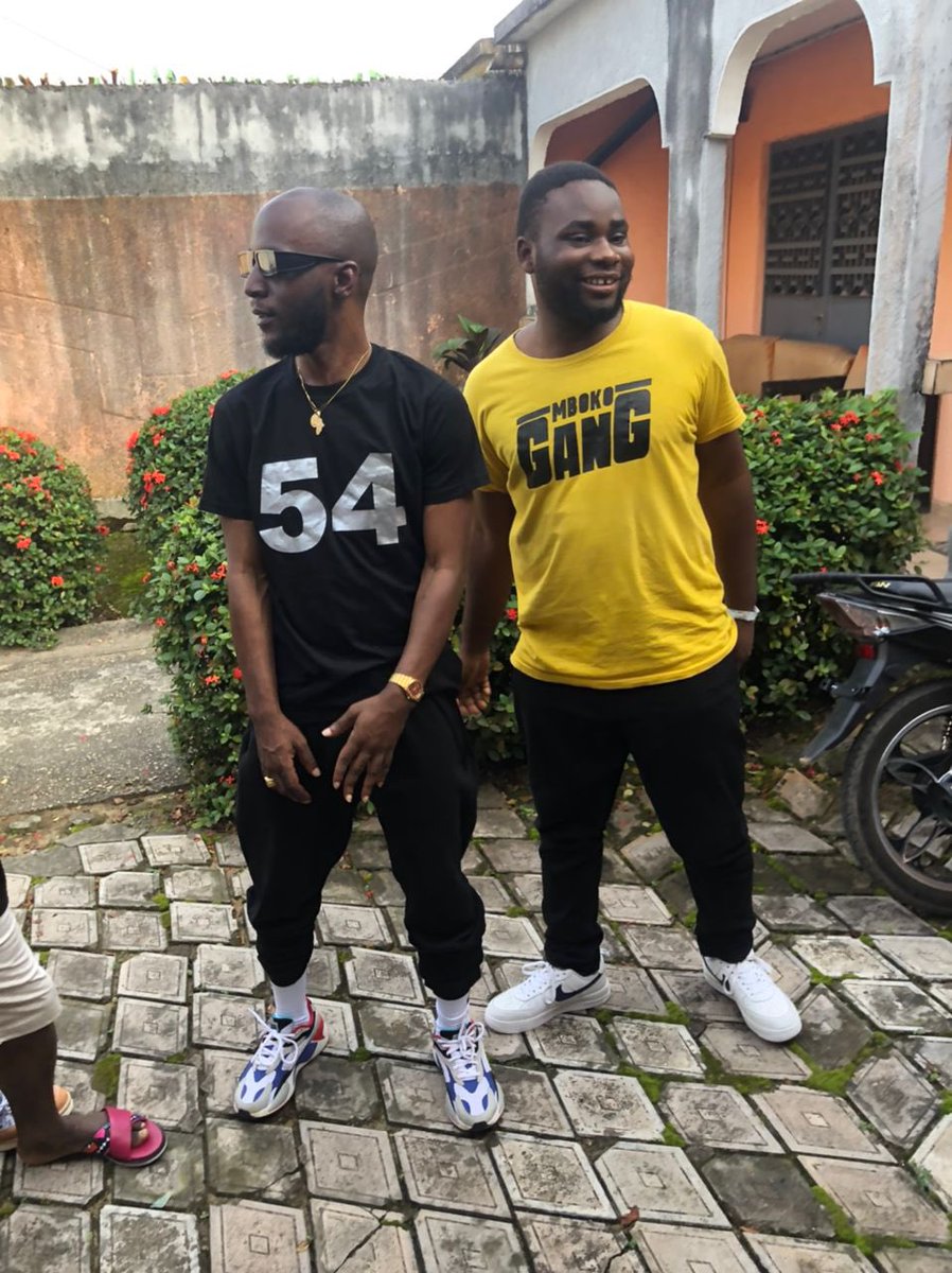SuinyuyIan's tweet photo. #domaf10 . I can’t explain these moments with my idol @JoviLeMonstre and his son @ishakuofficial . With the wise man @JulesNya Unforgettable https://t.co/aa7t1mMQFK