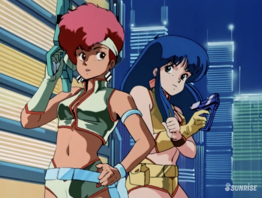 Sataトミオ 80年代lover 27歳 ダーティペア 1985 の配信がついにyoutubeで始まりました Hd版 最高画質ですわよ 綺麗すぎる オシャレで最高にエモい80年代アニメ作品なので この機会に観ましょう 第1話 ダーティペア サンチャン