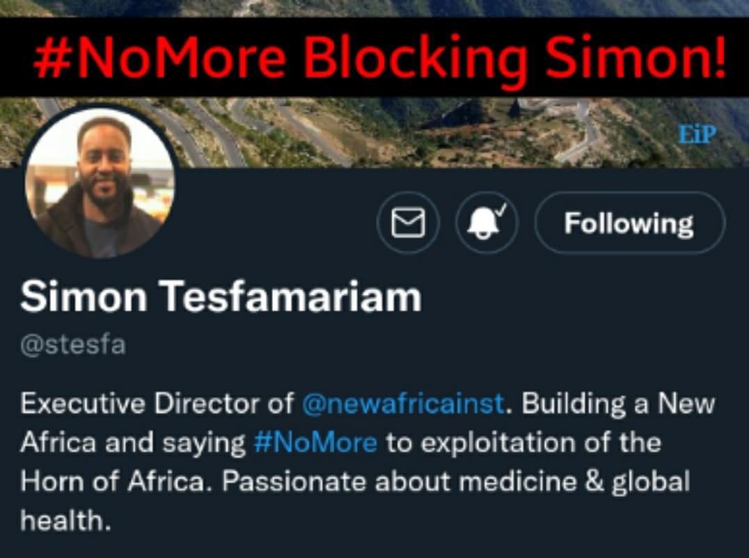 YalemTaddesse's tweet photo. #TwitterStayFair  ۔ Twitter you wanna Silence us with the Weapon of blocking &amp; suspening our accounts ! You cant silence Free Speech..
You cant silence us all twitter! the truth will be heard! @Twitter https://t.co/JadTsWU8Cc