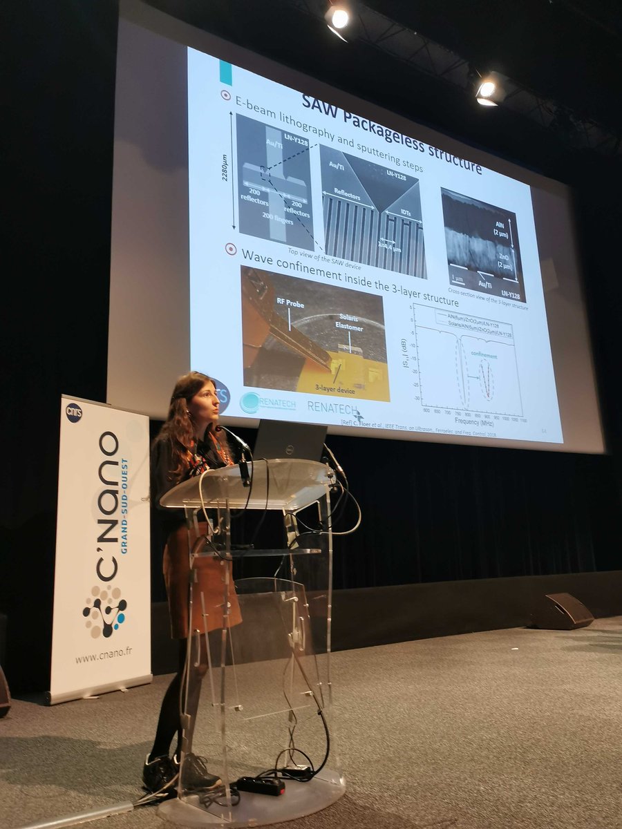 Renatech CNRS (@renatech_cnrs) on Twitter photo Congratulation to Cécile Floer, <a href="/labo_IJL/">Institut Jean Lamour</a>, @Renatech thesis award winner, who presented its technological results of his thesis during the <a href="/CNano_national/">C'Nano - CNRS</a>
The thesis was on wireless, stretchable & packageless acoustic wave sensors: application to imperceptible on-skin electronics Congratulation to Cécile Floer, <a href="/labo_IJL/">Institut Jean Lamour</a>, @Renatech thesis award winner, who presented its technological results of his thesis during the <a href="/CNano_national/">C'Nano - CNRS</a>
The thesis was on wireless, stretchable & packageless acoustic wave sensors: application to imperceptible on-skin electronics