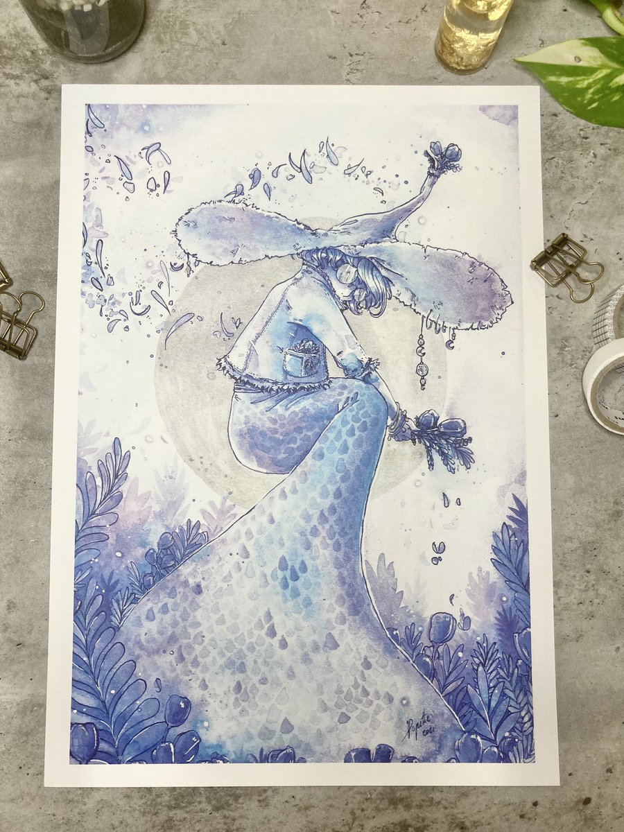 Pepette_art's tweet photo. Tulip lady, watercolor 🤗
#watercolor #art https://t.co/YSYfXQNRPI