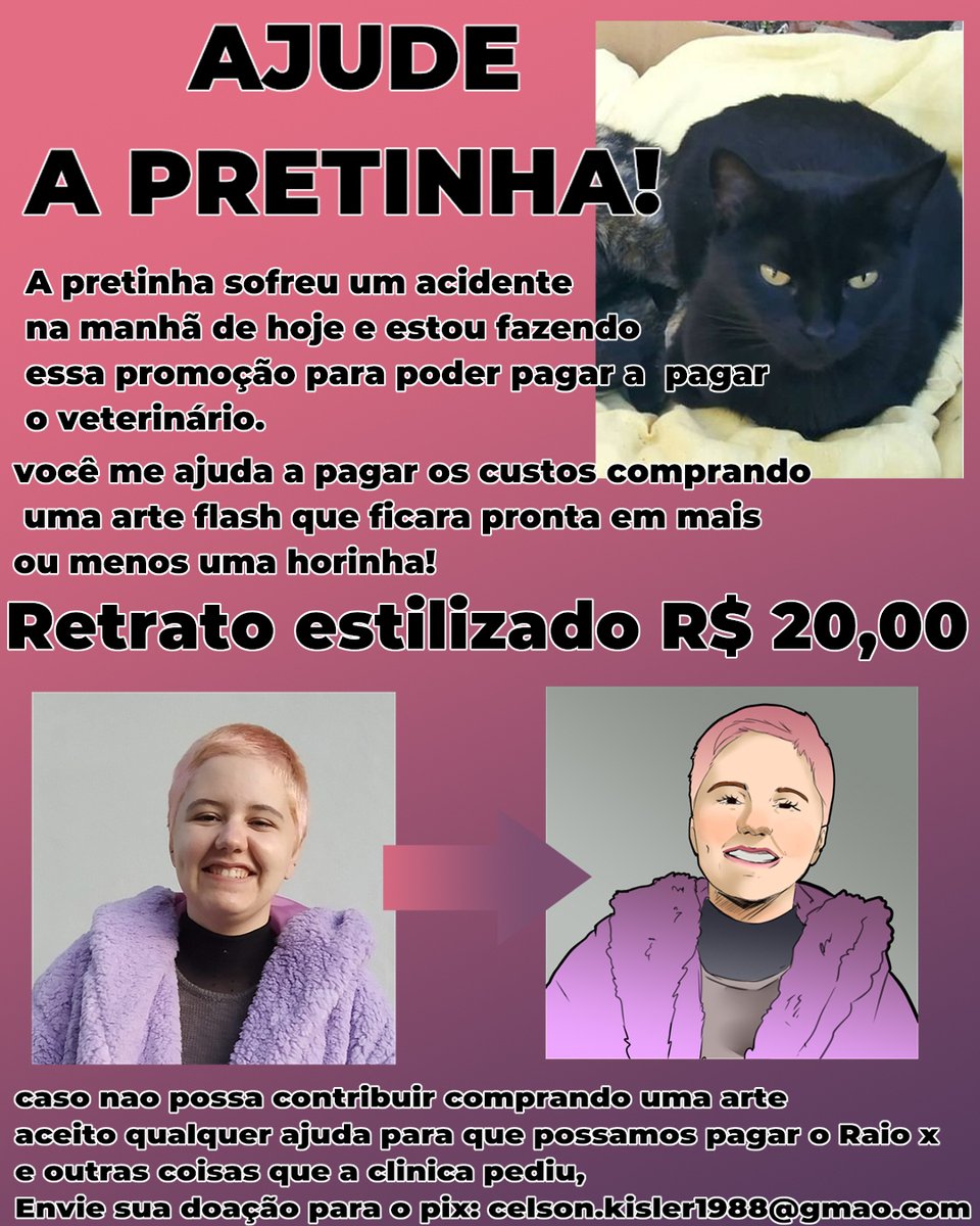 Gente, eu e a pretinha precisamos da ajuda de vcs! 
se puderem ajudar a espalhar esse twitte já ajuda muito.
Segue a trend pra mais info