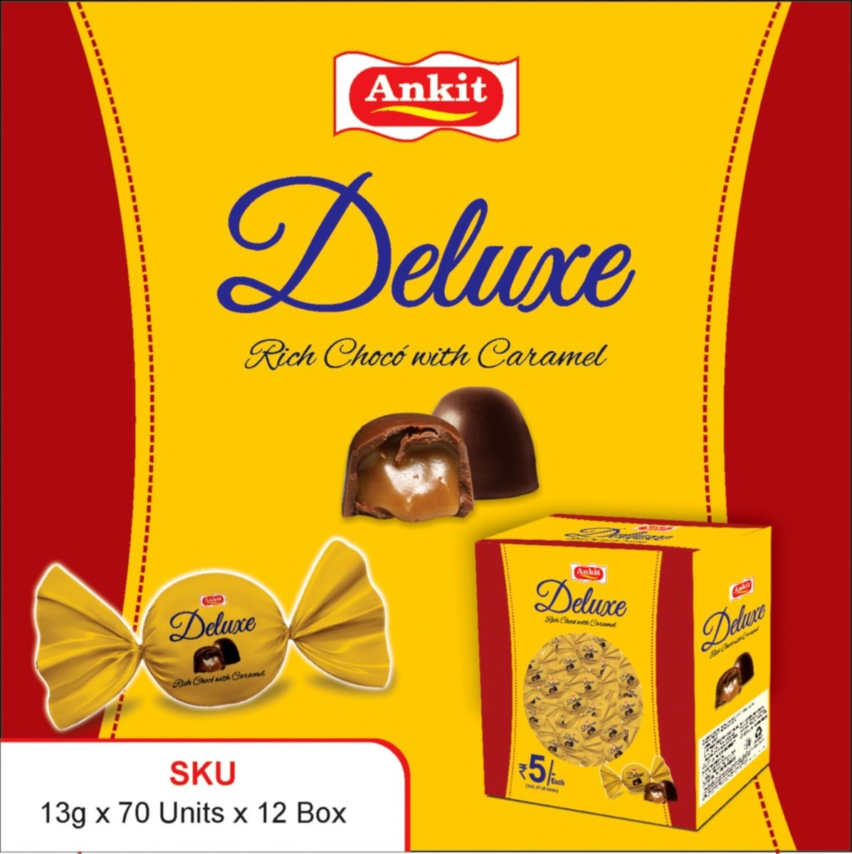bakemateglobal's tweet photo. Savor a rich taste of mouth-watering creamy Deluxe #chocolate, crafted with the ultimate flavor of rich choco with caramel.
https://t.co/ybvWArtbQj
#import #export #fmcg #fmcgproducts #fmcgmarketing #delightful #darkchocolate #specialoccasions #delicious #MicksFoods https://t.co/VmGllW0YNl