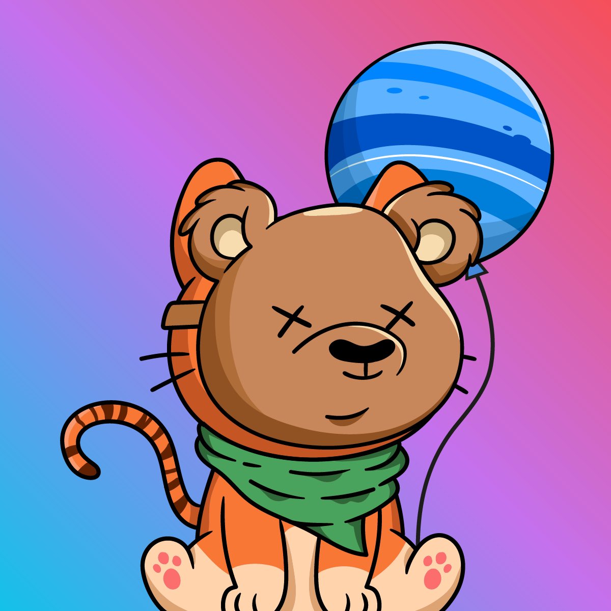 BOSSBearNFT's tweet photo. Who’s loving the bear mask? A perfect homage to our OG art https://t.co/On1wPlis6K