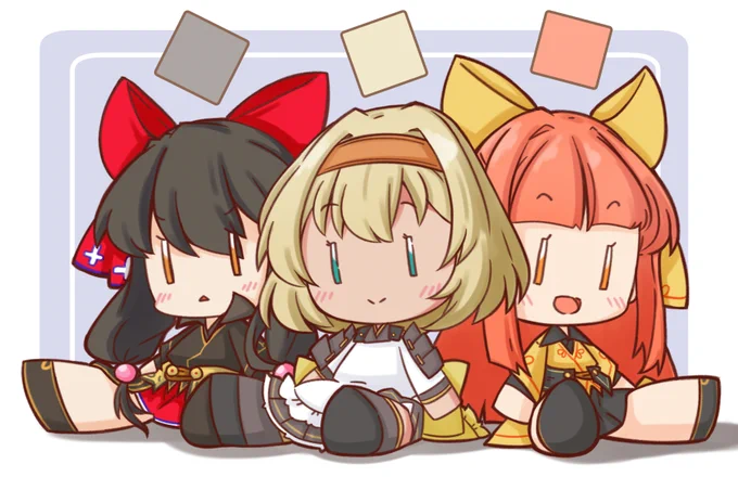 ちがねの髪飾り非表示になってた…(_. .)_ #天華百剣