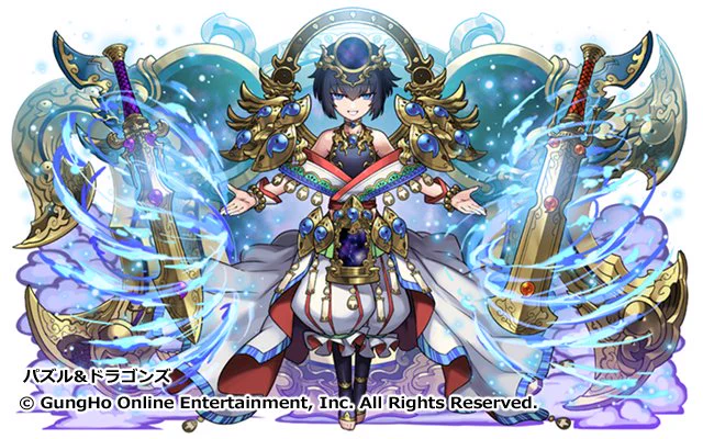 パワーアップしたアメノミナカヌシとカミムスビをよろしくお願いします! #パズドラ 