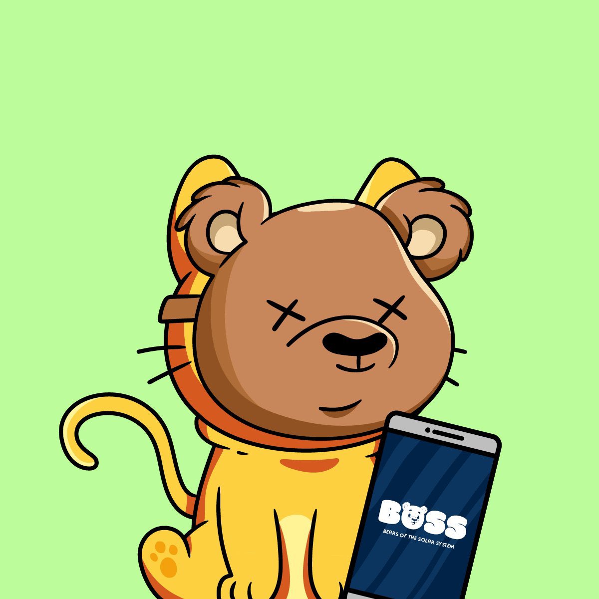 acegonewild's tweet photo. @BOSSBearNFT Love the bear mask! https://t.co/XUOAmBvvEP