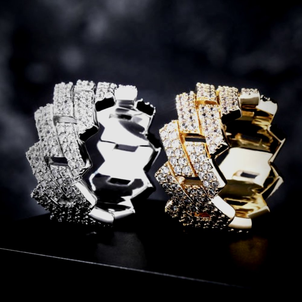 DemGoodz44's tweet image. 13mm Miami Cuban Ring Fashion Pinky Rings Engagement Ring Wedding Band #Cubanring #CubanStyleRing #cubiczicronring #engagementring #FashionPinkyRings #fashionring #HexagonShapering #icedoutring #mensjewelry #Menspinkyring #Mensring #MiamiCubanRing

bit.ly/2ZCAQR2