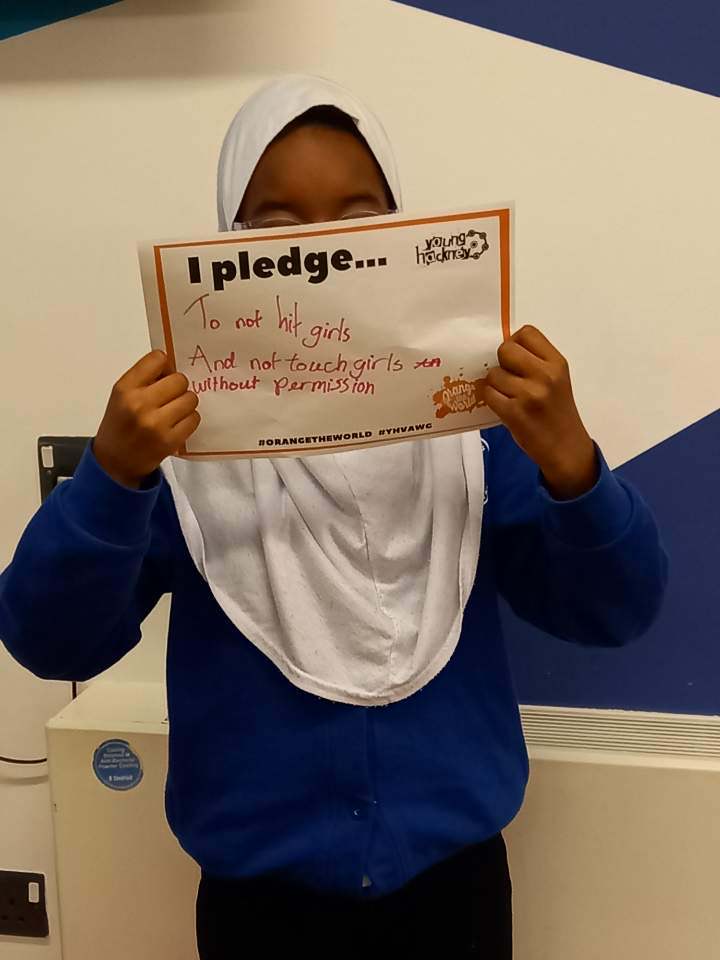 Our juniors from the Edge Youth Hub are sharing their support for our #16Days #YHVAWG campaign. 
Together, we can stop violence against women. 
#OrangeTheWorld #16DaysofActivisim #16daysofActivism2021 #16DaysOfActivismAgainstGenderBasedViolence