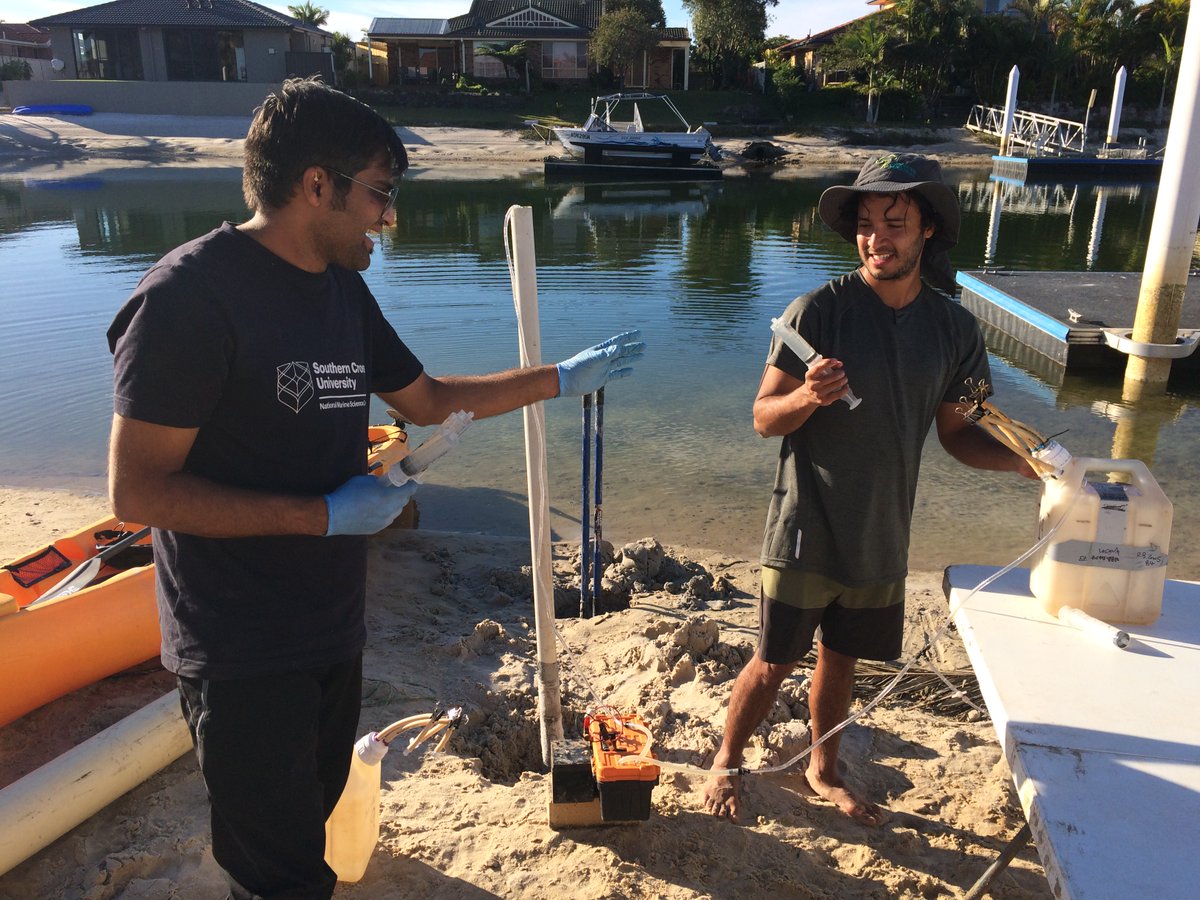 Barefoot_Lab's tweet image. Dr. Praktan Wadnerkar&apos;s PhD thesis @NMSCSCU *Nitrogen sources, attenuation, and management in subtropical coastal waterways* is now available online: 
researchportal.scu.edu.au/esploro/output…