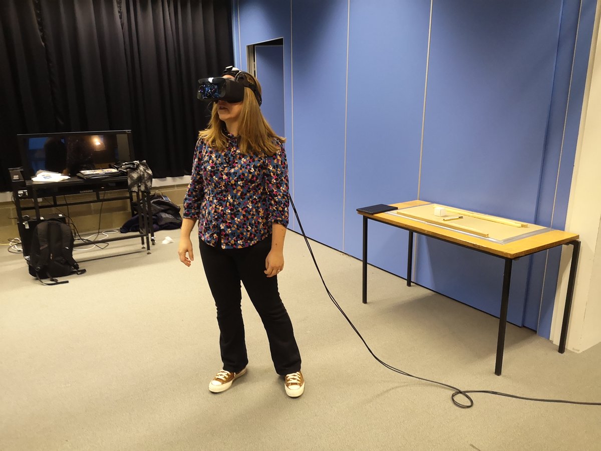 AnimorphCoop's tweet photo. On Friday we ventured to Norwich to evaluate (pre)release version of #EyeFocus we co-created with @UEANeuroLab. It was also a perfect opportunity to test #XR3 @varjodotcom as we prepare to switch our #gamified #stroke #rehabilitation development work to #wearable eye-tracking! https://t.co/Rj861gi1U2