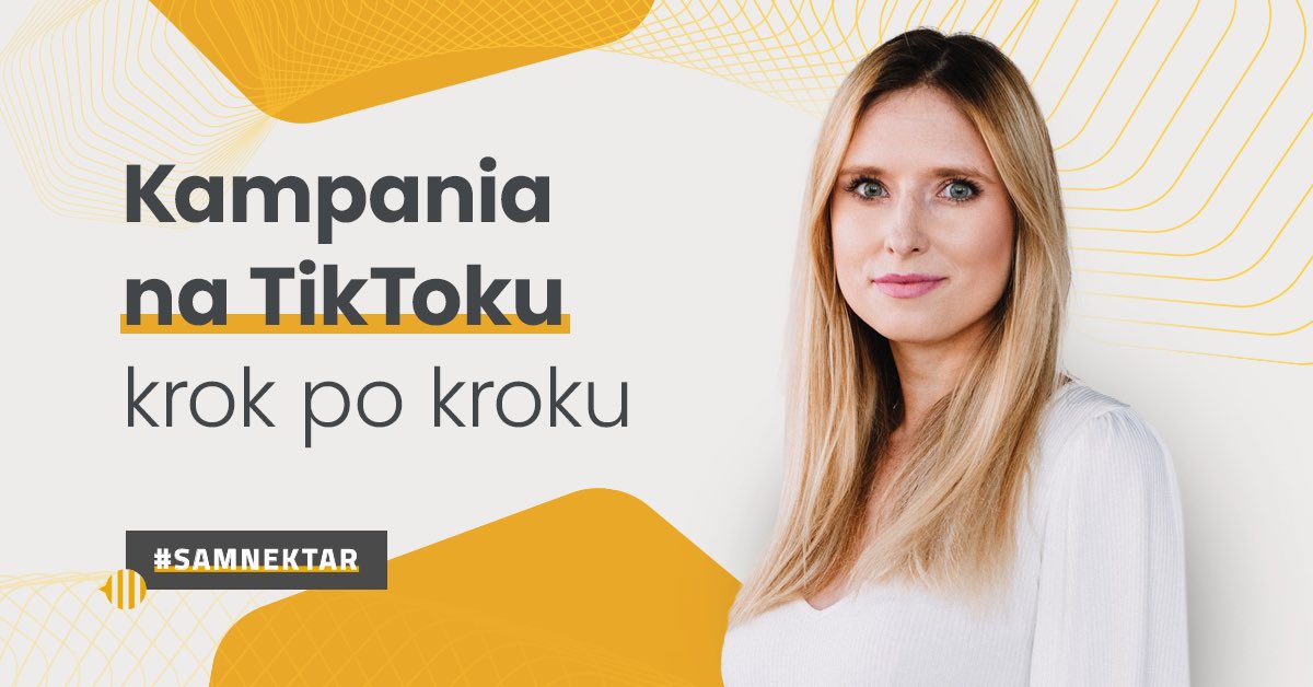 #SamNektar 🍯✍
TikTok rośnie w siłę, a wraz z nim możliwości reklamowe.
💪 Przeczytajcie artykuł naszej Performance Marketing Manager, Anity Piaseckiej, jak krok po kroku przepowadzić tam kampanię reklamową: 👉 bit.ly/313uxqs