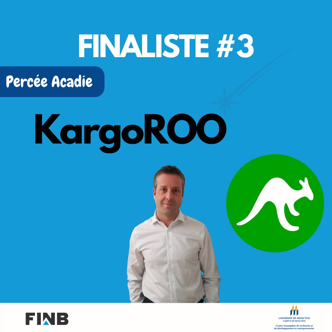 Voici le 3e finaliste, Mathieu Bourgeois de KargoROO:

KargoROO entreprend de renforcer la communauté et les échanges de service pour réduire les déplacements aller-retour vers un même lieu, et ce par la mise en place d'une solution simple - une application mobile.