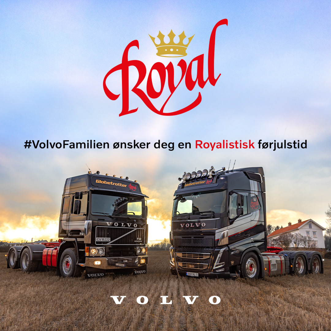 Volvo FH Royal er i salg frem til 30. juni 2022 eller til 200 solgte biler. Ta kontakt med din lokale selger for en hyggelig Royal-prat her bit.ly/3d23gqF