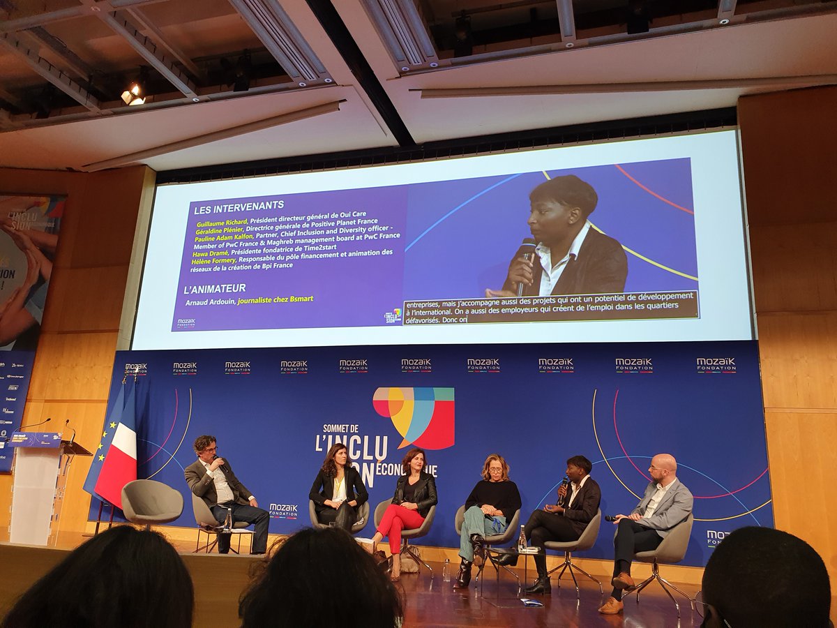 📣 Time2start, l’#entrepreneuriat au services des territoires ! <a href="/hawadrame_/">Hawa Dramé</a> nous parle des biais inconscients qui amènent à des discriminations réelles selon son quartier d'origine. <a href="/Time2Start_T2S/">Time2START</a> #SommetInclusionEconomique #SIE2021