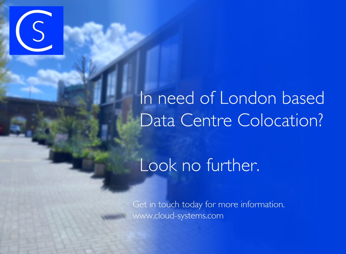 Cloud_Systems's tweet image. Discover more about our #DataCentre offerings here: cloud-systems.com/data-centres/

☁️ Get in touch with our team today! ☁️

#thecloudsystemsgroup #managedservices #managedservicesprovider #msp  #itinfrastructure #itinfrastructuremanagement #cloud #privatecloud #publiccloud #remotehands