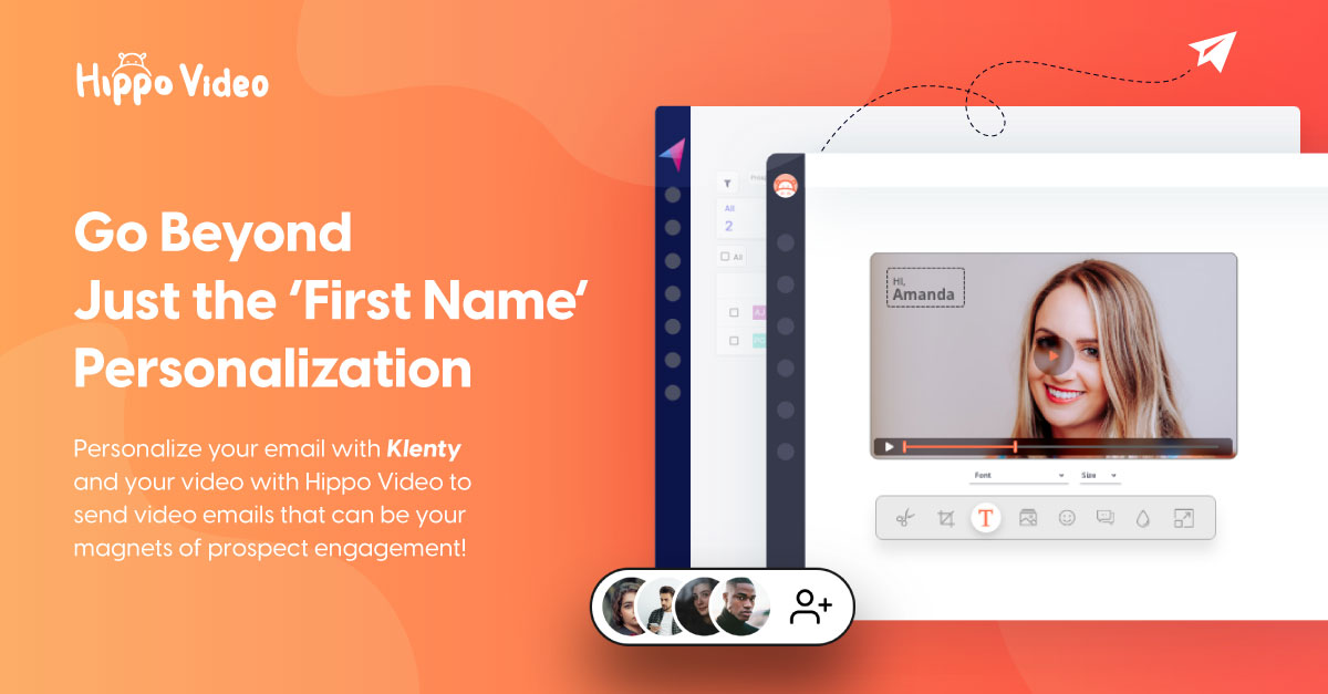 thehippovideo's tweet photo. Now, access Hippo Video right within Klenty as a native integration.
Crush your sales quota by sending highly personalized video emails at scale.
Learn more about it here: https://t.co/tQqRgowvyb
#Integrations #VideoforSales #VideoforBusiness https://t.co/S9lImVnzFZ