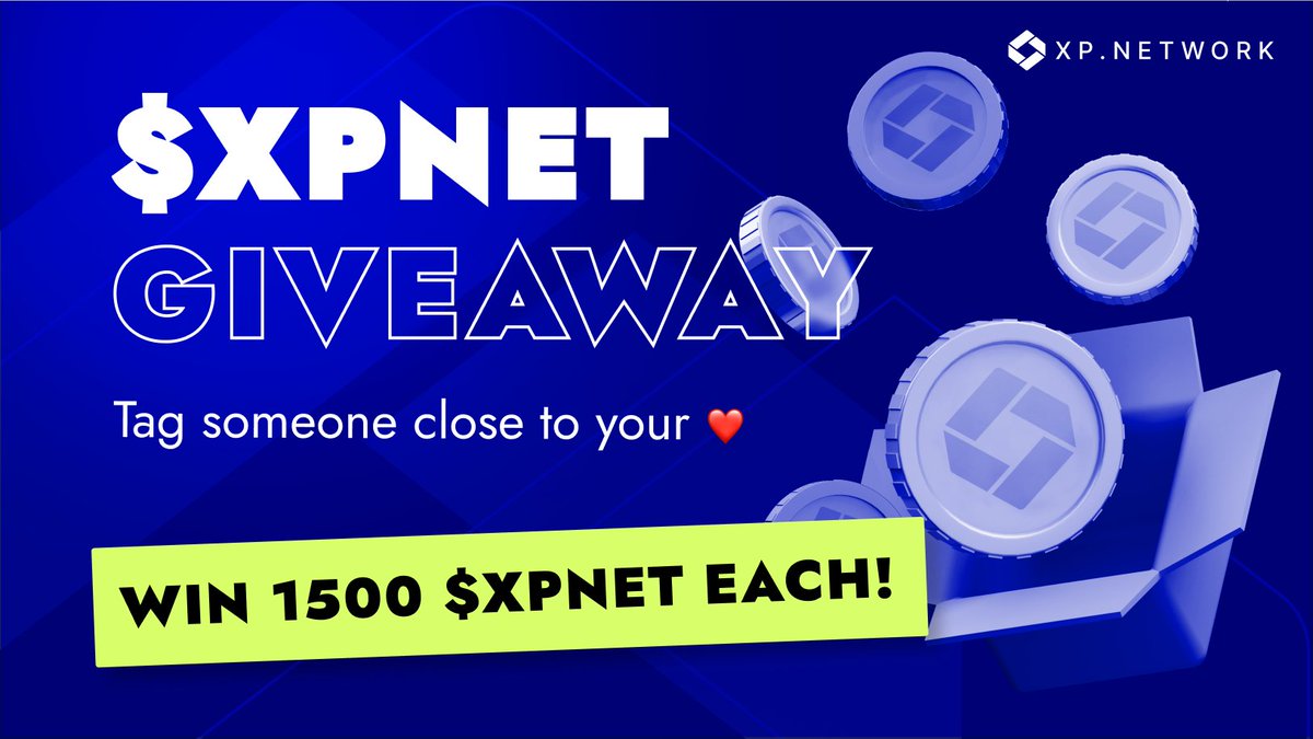 xpnetwork_'s tweet photo. 💥 READY FOR #XPNETGIVEAWAY?!💥 

This time we want to remind you what's really important: 🤩 Family, friends, and $$$ :) 🤑 

➡️ tag someone close to your heart and both of you might win 1500 $XPNETs EACH! 🤑 

you got 48 hours! #SHARINGISCARING 🤩 https://t.co/8vLbKLyzTC