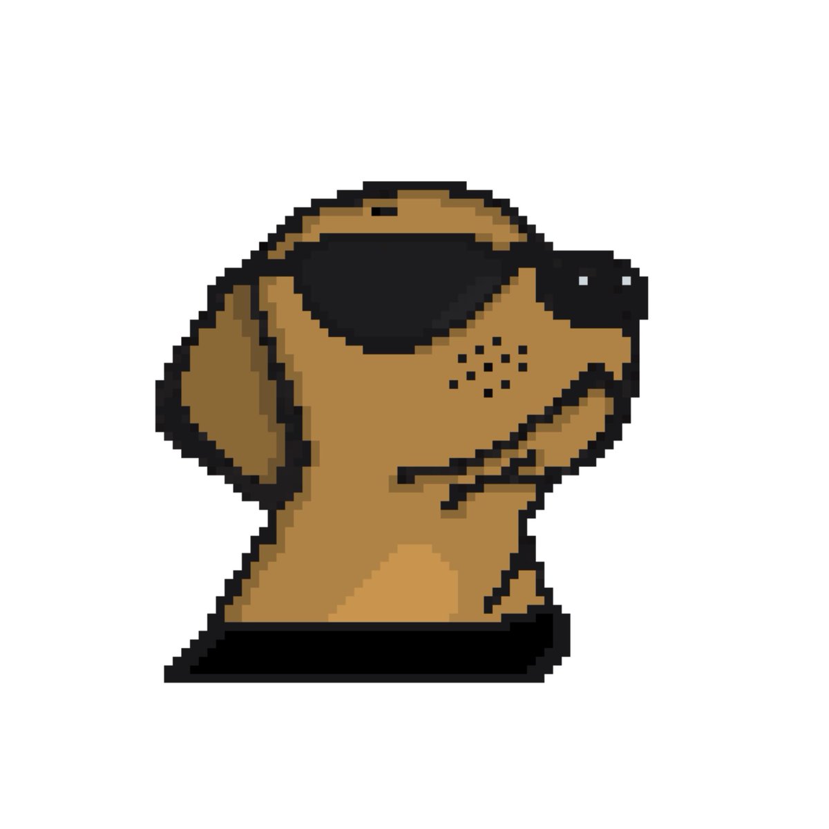dramatic_wolfy's tweet photo. (3/3)

Attempt number three for the @SimplesNFT challenge - Introducing Rocco, the baddest Puppy on the blockchain network 🐶 

Rumour has it that Rocco is actually a celebrity in the @CryptoPuppyClub and has a huge fan following 🕶 #SimpleArt

Rocco #CPC013 https://t.co/g1Gnpcsxb5
