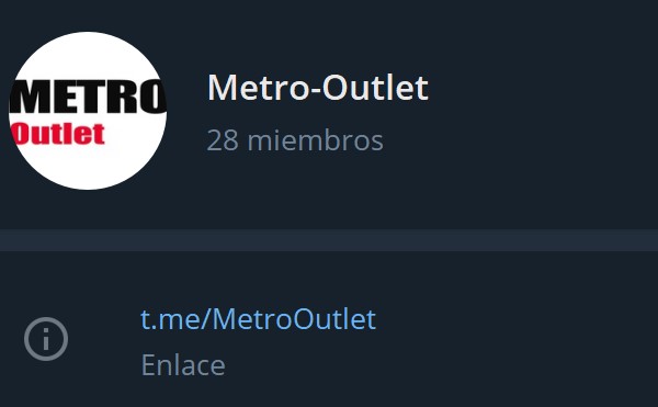 Metro_Outlet's tweet photo. No os olvidéis seguirnos en nuestro grupo de telegram, actualizamos a diario los productos que nos van entrando. https://t.co/j9UizwcvFu https://t.co/2MLqu0z6r0