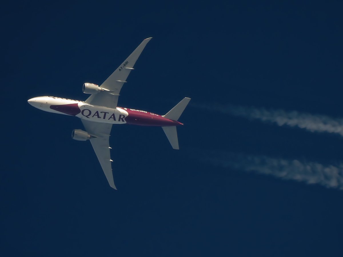 EHEH_Spotter's tweet photo. 🇶🇦 Qatar Airways (FIFA ⚽️ World Cup 2022 Livery) A7-BBI Boeing 777 as flight #QTR007 / #QR7 Doha (DOH) --> London (LHR) @ FL380
#NLspot #QatarAirways https://t.co/WdvWyBD4Xh