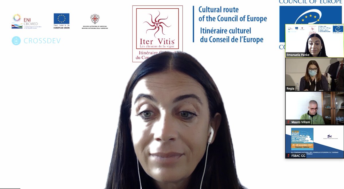 CROSSDEV_Social's tweet photo. #itinerariculturali Anche CROSSDEV ha partecipato alla @BorsaPaestum. Assieme a #IterVitis per valorizzare il modello 𝐈𝐭𝐢𝐧𝐞𝐫𝐚𝐫𝐢 𝐂𝐮𝐥𝐭𝐮𝐫𝐚𝐥𝐢 𝐝𝐞𝐥 𝐂𝐨𝐧𝐬𝐢𝐠𝐥𝐢𝐨 𝐝'𝐄𝐮𝐫𝐨𝐩𝐚 in Italia.
@coe @MiC_Italia #BMTA21
Special thanks @emanuelapanke 😎 https://t.co/juzAeOk1CB