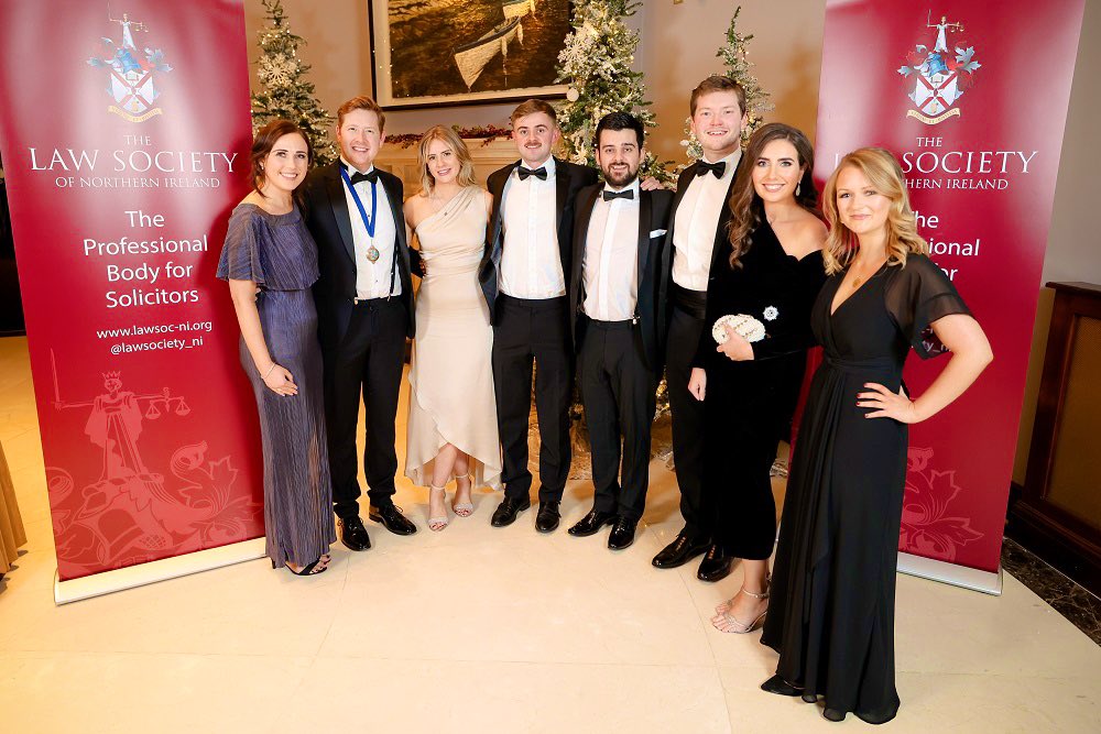 The committee was delighted to attend the <a href="/LawSociety_NI/">Law Society of Northern Ireland</a> Annual Dinner last week. Best wishes to all the newly qualified solicitors #NIYSA #suitedandbooted