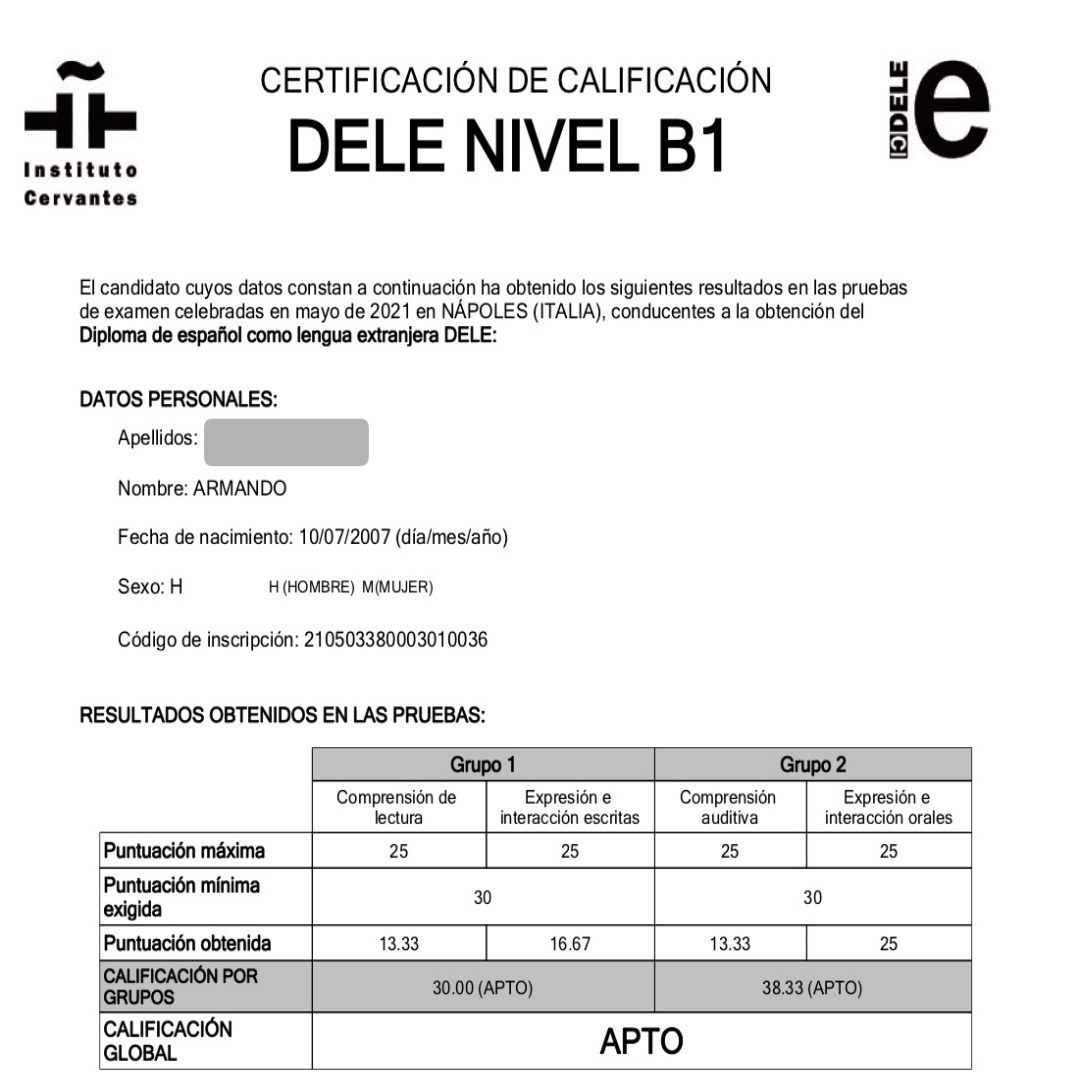 spanishrightnow's tweet photo. ¡Enhorabuena, Armando!
If you need help to prepare your DELE exam, talk to us ➡️ https://t.co/m6P6auBOWF
#DELE #DELEexam #Spanishexams #ELE #diplomasdeespañol #apruebaeldele #spanishteachers #DELE2021#aprobardele #skypeclasses https://t.co/YoZxpsMZmp