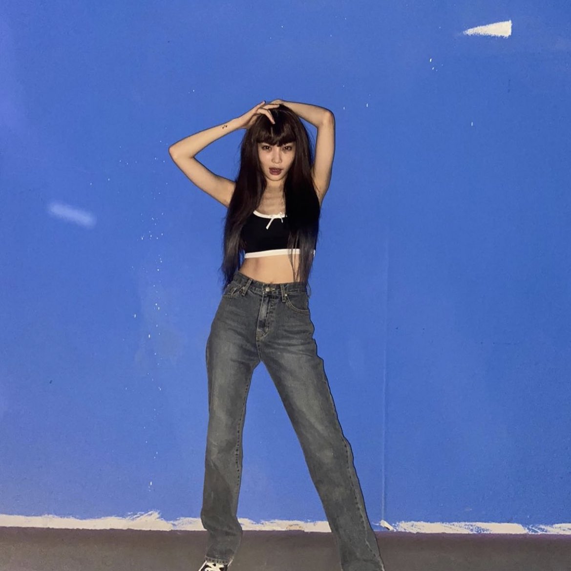 itchunnie's tweet photo. chungha's instagram update.. she must kiddin https://t.co/dWD358X7iz
