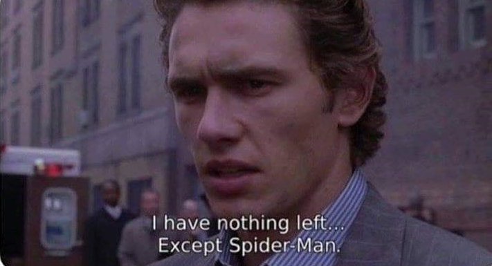 SpiderManShots's tweet photo. Me after purchasing No Way Home tickets for $25,000 on Ebay: https://t.co/1vYwyn6kHr