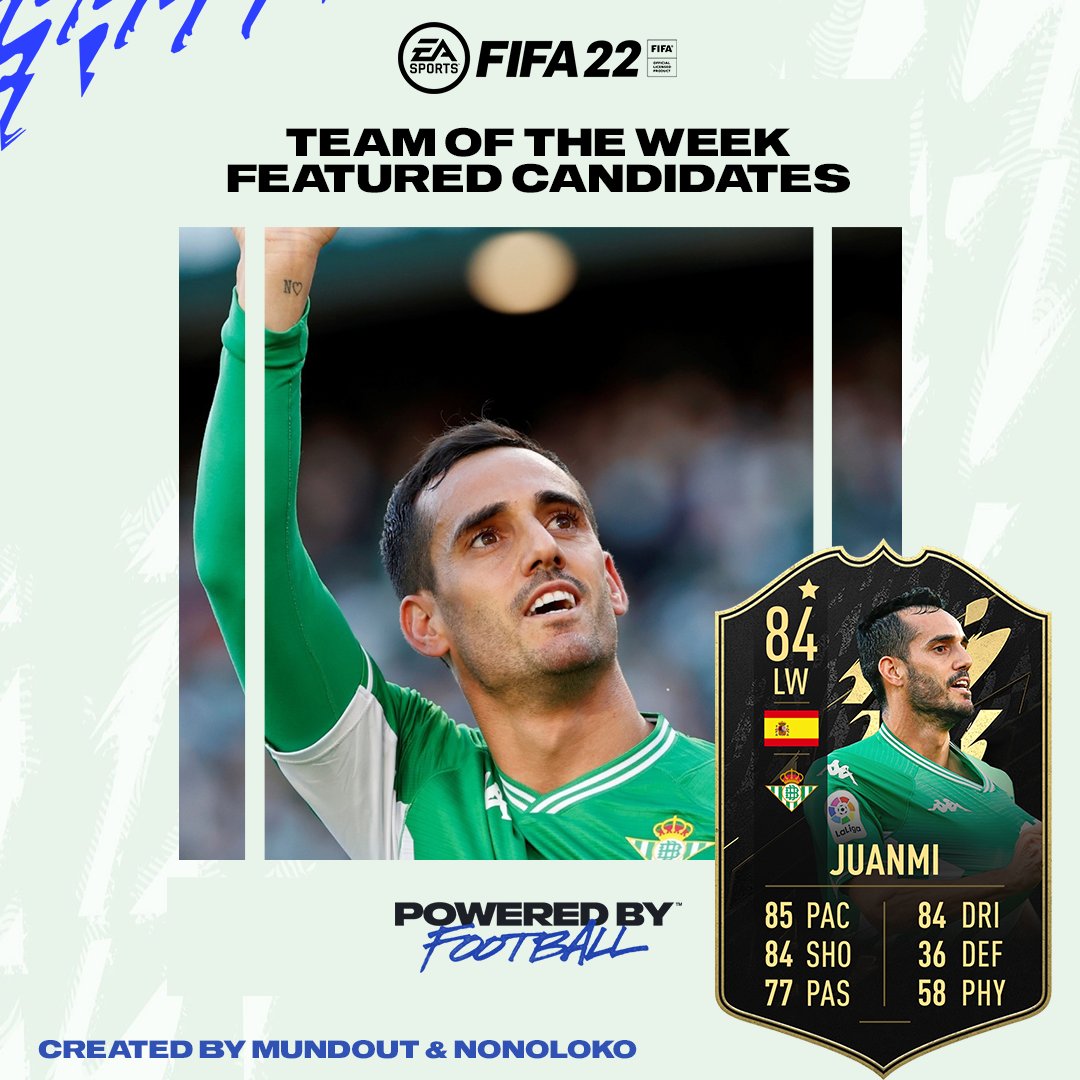 esmaxibarrios's tweet photo. #FTOTW
🇪🇦 Juanmi 75 > 81 > 84
Silver Stars
🇨🇵 Georginio Rutter (TSG 1899 Hoffenheim - Bundesliga)
#FIFA22 #TOTW11 https://t.co/QF6nWUJp1J
