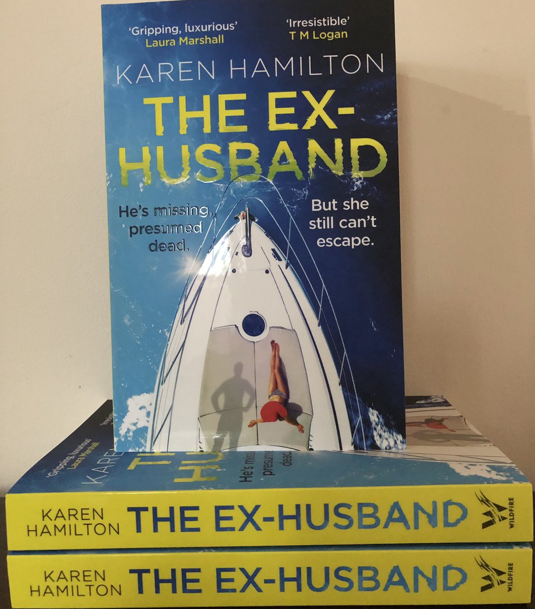 I have 3 signed paperback copies of #TheExHusband (out 9/12 UK) to #giveaway! If you’d like to be in with a chance of winning one, please retweet and follow by midday on 3rd Dec and I’ll pick 3 winners at random. Open worldwide 📚🛳