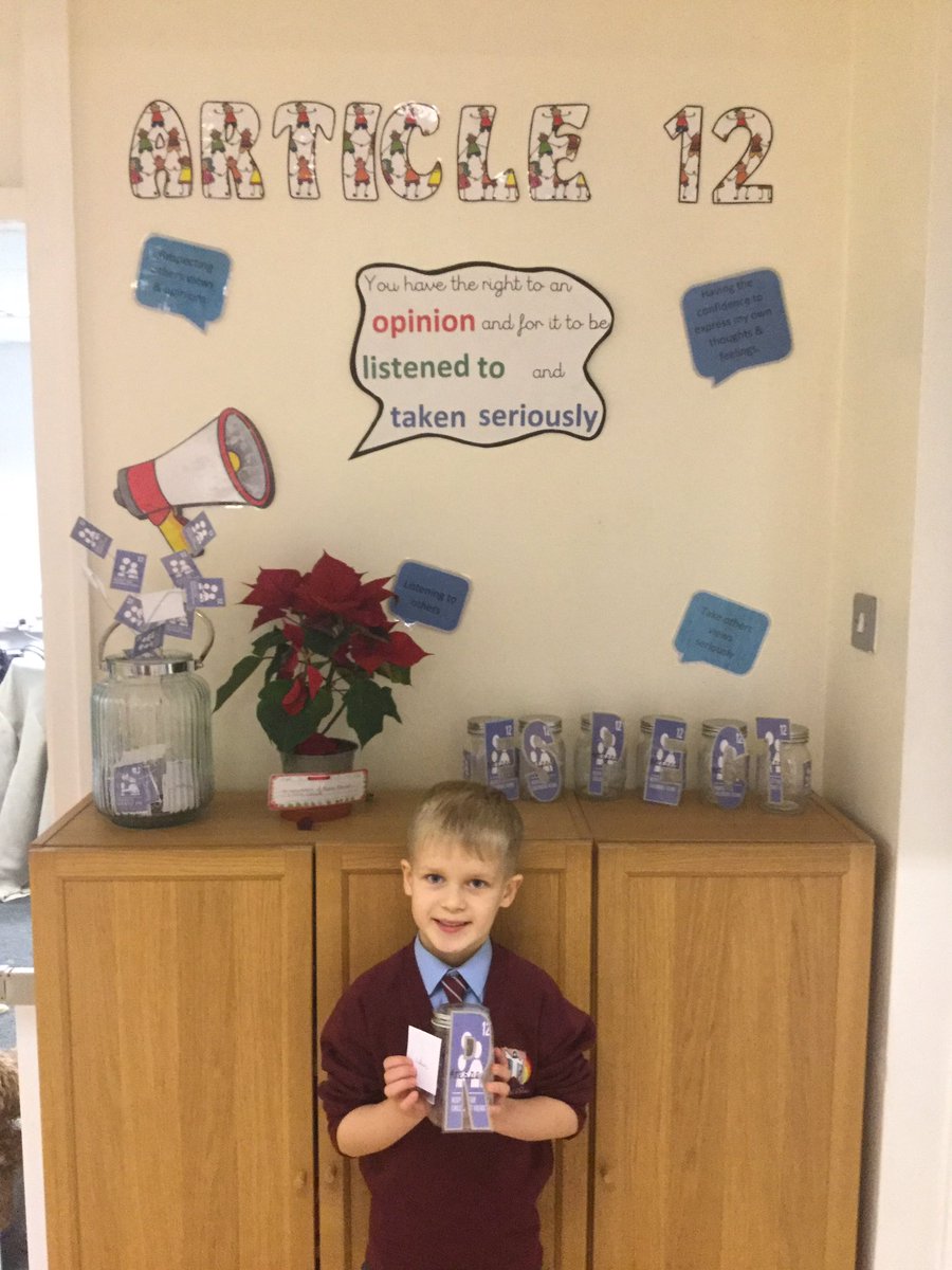 StBrendansRCPri's tweet photo. Congratulations to this weeks Respect Token winner, what a great start to the week! Well done for being recognised for following in Jesus’ footsteps. #WWJD #UNICEF #Rightsrespectingschoolsaward https://t.co/JrDWUC8KHa