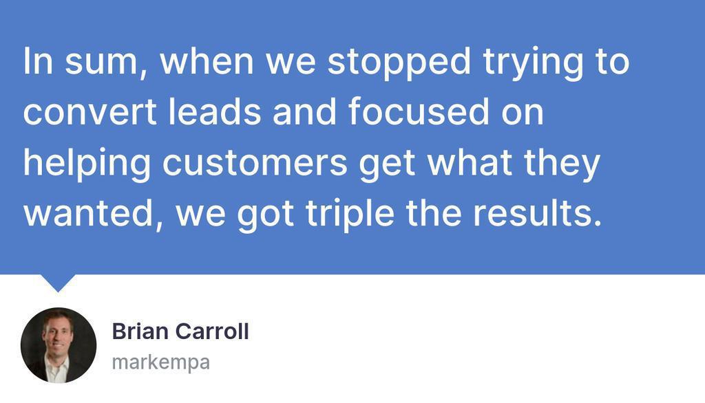 Change your sales analogy from the funnel to helping customers climbing a mountain.

Read the full article: We stopped trying to convince customers and got triple the results
▸ lttr.ai/pZAP

#AccountBasedMarketing #InsideSales