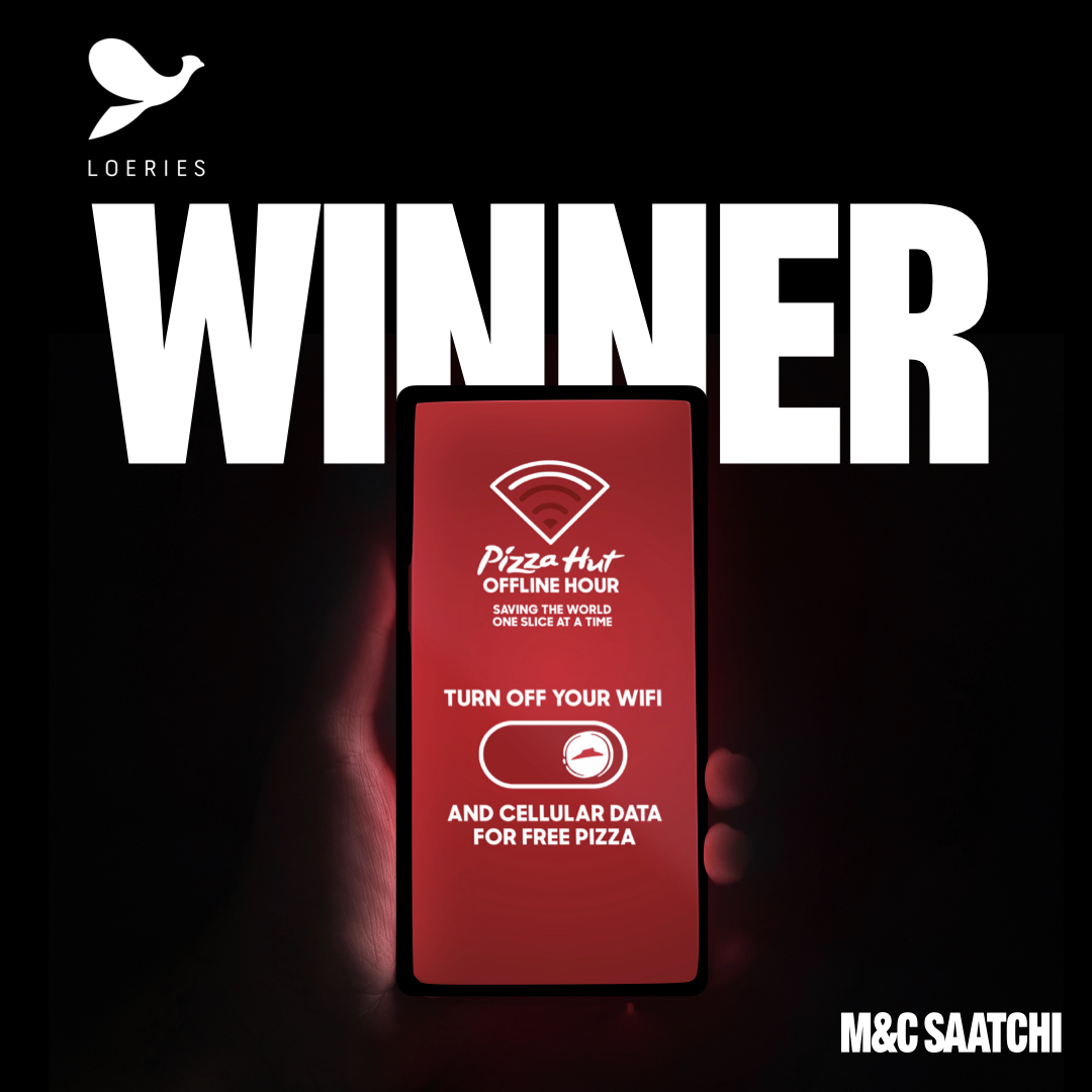 Offline Hour for <a href="/PizzaHutME/">Pizza Hut ME</a> picked up two #awards at the <a href="/loeries/">Loeries</a> last month – a Craft Certificate in the Digital Craft Category and a Bronze award in the digital category as well as being a finalist in the Media Innovation and PR &amp; Media Community categories.  #MCSaatchiUAE