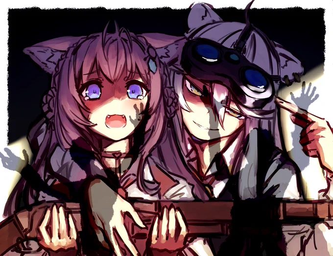 #ししらーと  「ほらほら～ しっかり頭狙わないと～」 https://t.co/9SN5DeBudE 